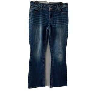 Maurices Size 8 Regular Blue Boot Cut Jeans